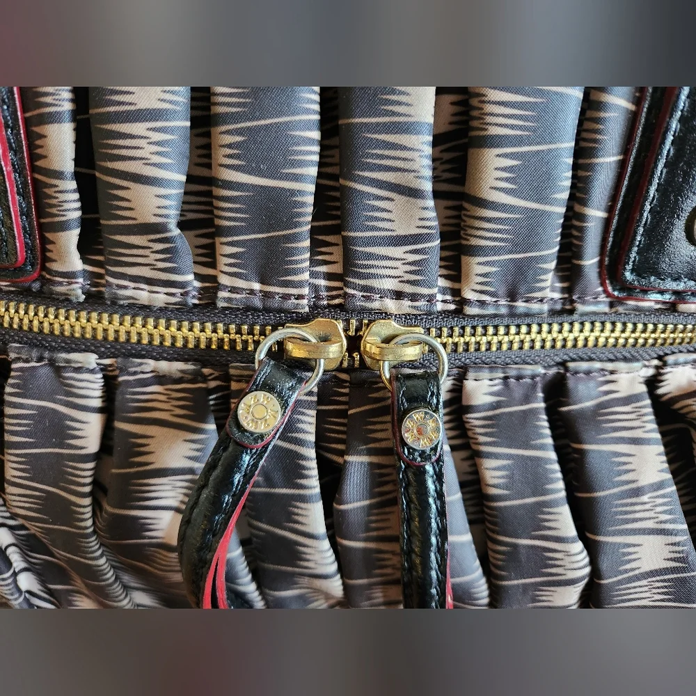 MZ Wallace pleated design